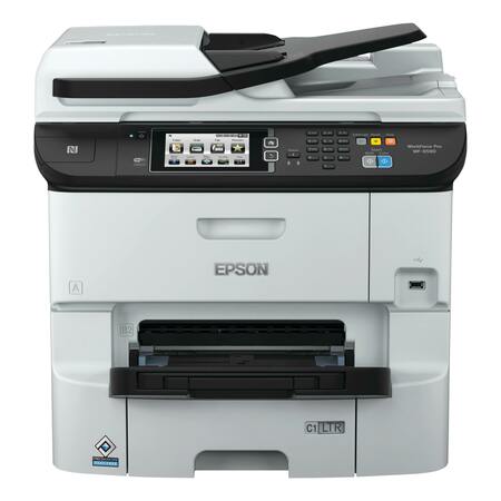 Epson WorkForce Pro WF-6590 Wireless Multifunction Color Printer, Copy/Fax/Print/Scan C11CD49201